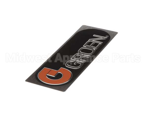 Z055450 Groen Nameplate Groen Large