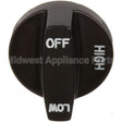 Z1073495 Compatible Blodgett Knob 2 D, Off-High-Low