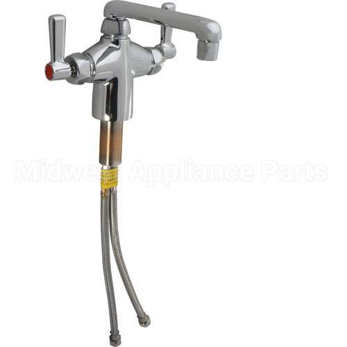 Z826F1-XL Compatible Zurn Faucet, Labdbl, 6"Swing S Pout