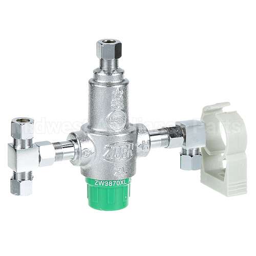 ZW3870-4P Compatible Zurn Valve, Mixing, Lead Free, 3/8"
